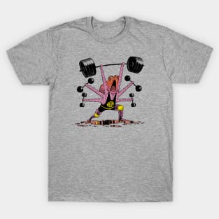 Weightlifting Octopus T-Shirt